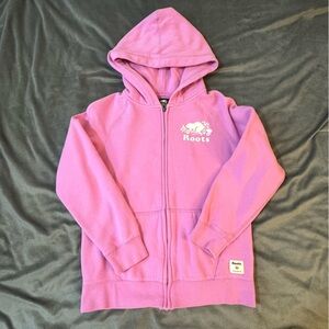 Roots Kids Pink Sweatshirt Hoodie

#1199